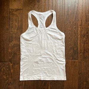White Lululemon Tank Top